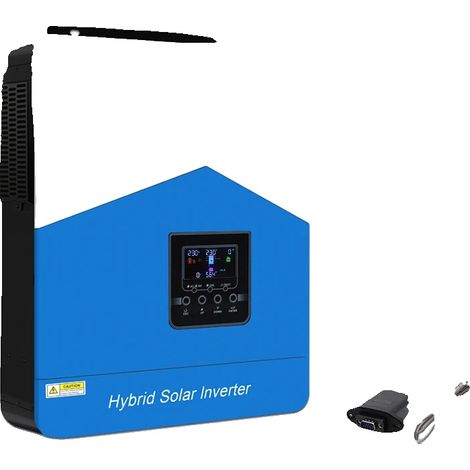 Onduleur Solaire, Technologie MPPT, Sortie Onde Sinusoïdale Pure, 4.2kw 24v wifi (1/2)