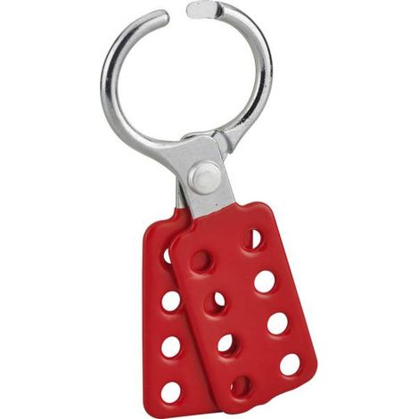 Mandíbula de aluminio ø6mm aislada con 8 orificios - ø38mm interior