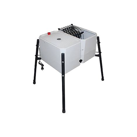 SPENNAPOLLI IN ABS CON GRIGLIA REGOLABILE IN ACCIAIO INOX NOVITAL