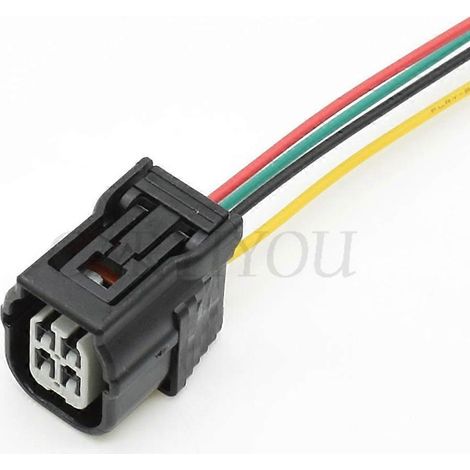 Compatible avec un connecteur étanche automobile à 4 broches pour sonde lambda Sumitomo HV 040 (références 6189-7039 et 6188-4776) et un câble de 15 cm. (1/5)