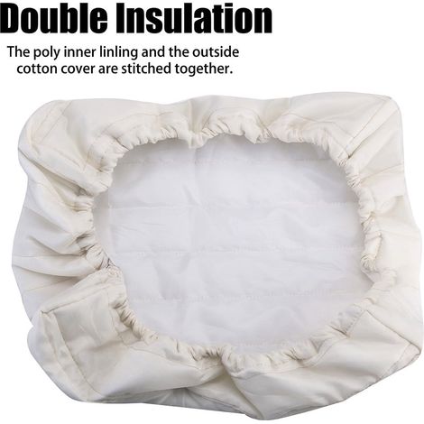 Housse De Protection Pour Climatiseur Intérieur - En Polyester Résistant - Pour Fenêtre Et Unité Murale - 1 Pièce (1/2)