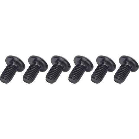 Convient aux vis en acier titane M5x10mm pour disques de frein de VTT, vis universelles à tête T25 pour vélos, noires. (1/5)