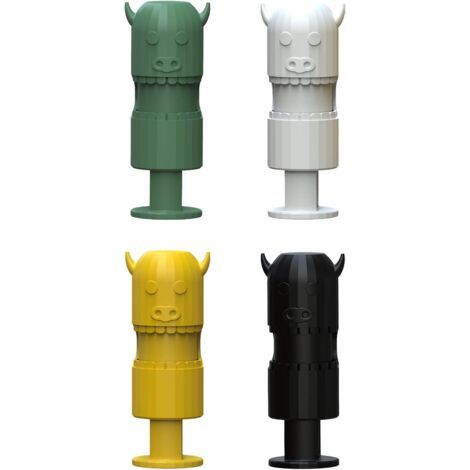 royaluxe-Lot de 4 clips antidérapants pour sacs alimentaires pour sceller et stocker les aliments (1/5)