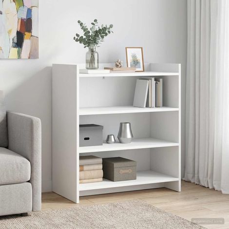 vidaXL Credenza Bianco 75 x 36 x 80 cm Legno ingegnerizzato (1/5)