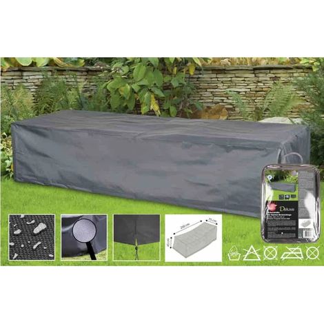 Funda Protectora para Tumbona de Jardín 200x75x45cm, Repelente al agua (1/2)