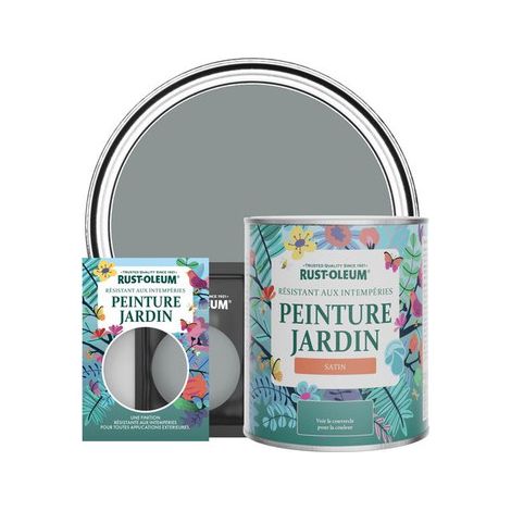 Peinture Jardin, Finition Satinée - Ardoise (1/3)