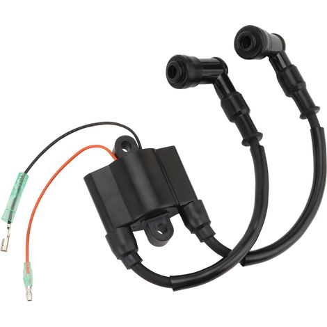 This high-voltage ignition coil is compatible with Yamaha XT660Z/X/X-Tenere and other models and has the original part number 33410-91L10. Replacing it will improve ignition performance.