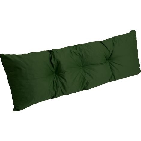 Coussin pour palettes 120 x 40cm, coussins canapé, coussin de jardin, coussin de sol/ coussin palette in-extérieur Vert, SETGARDEN (1/4)
