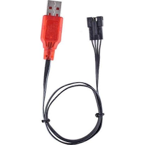 7,4V USB-Ladekabel SM4P Ladegerät für ferngesteuerte Modellfahrzeuge Spielzeug