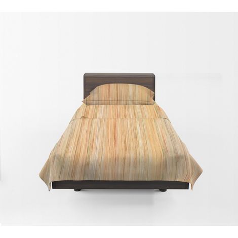 Parure de Lit avec 1 Drap Housse 90x200 Coton 100% Percalle Frais Respirant Surmatelas Haut 30 cm, 1 Taie Oreiller 50x80 et 1 Drap Plat 160x280 pour Linge de Lit (1/5)