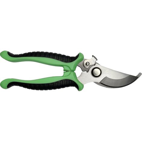 Ciseaux de jardin antidérapants avec poignée de verrouillage Peut couper les fleurs et les branches des plantes de jardin - Sécateur de rosier - Réparation du rotin - Sécateur de jardin (1/5)