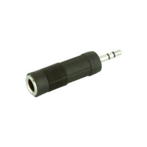 Adaptateur stéréo 3,5 mm vers stéréo femelle 6,35 mm Electro Dh 13.230 8430552022366