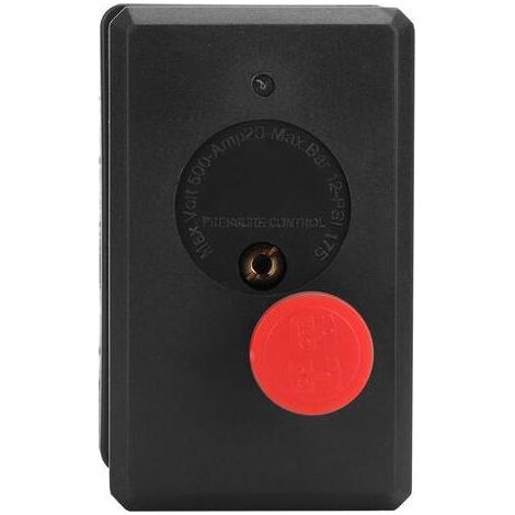 Pressostat G1/4", triphasé 380 V, vanne de régulation de pression à 4 trous, conception verticale, pièces de rechange pour vannes de régulation de pressostats de compresseurs d'air (1/4)
