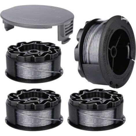 Línea de carrete para BOSCH UniversalGrassCut Edger 18 18-26 18-260 F016800570 con cubierta (4 piezas) (1/5)