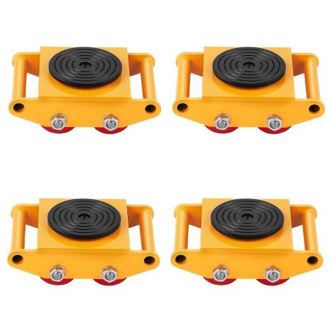 Déménageur de Machines 4PCS Chariot de Transport Charge Lourde 8 (1/5)