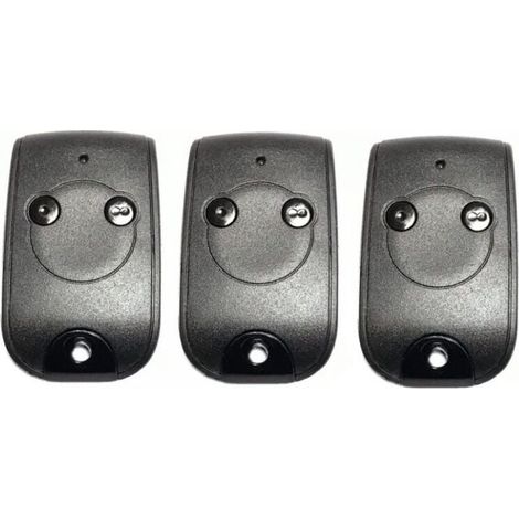 Télécommande 2 canaux 433,92 MHz – Contrôle 2 moteurs de portail et porte de garage – Portée 100m – Technologie codage roulant Safety 2.0+ - 92MHZ (1/4)