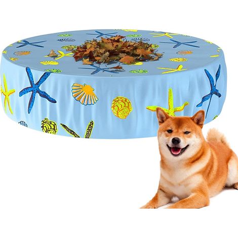 Housse de Piscine pour Pliable et Imperméable avec Cordon de Serrage Couverture Ronde de Sécurité pour Spa Jardin Extérieur Piscine Terrasse Plage (1/5)