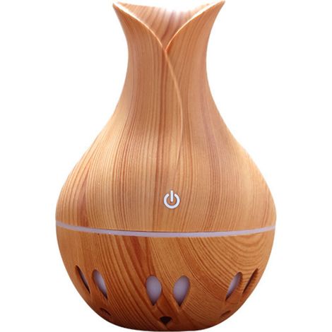 Diffuseur d'huiles essentielles, 130 ML, diffuseur d'aromathérapie Portable à ultrasons, humidificateur avec veilleuses LED USB 7 Couleurs, pour Yoga, Salon, Spa, Bureau, Chambre à Coucher