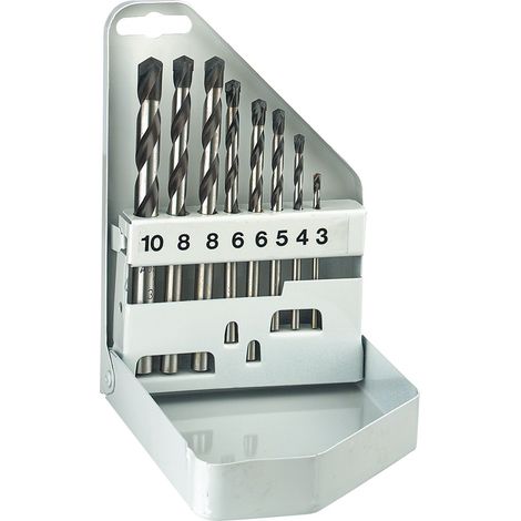 Alpen Profi Betonbohrer-Satz (Spezialbohrer) Bohrer ø 3-10mm 8-teilig Hartmetall (1/3)