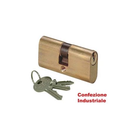 CILINDRI A INFILARE LOGO TIPO OVALE 08110- - mm.56 centrato (28x28) (0811002) - 24 pezzi CISA