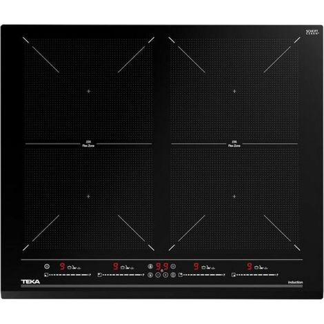 Teka IZF 64600 BK MSP - Vitroceramica Induccion Flex Ancho 60 Cm