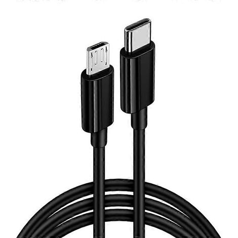 Câble USB-C Type C vers Micro USB pour Micro B, câble USB Type C mâle-mâle rapide (1/5)