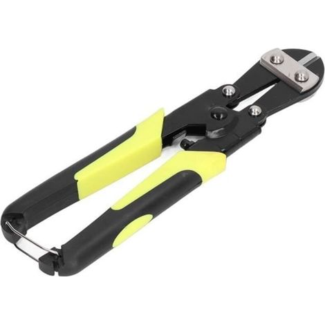 Mini Metric Bolt Cutter 55 Steel with Two-Tone Plastic Hardened Handle - Portable and Stable (1/4)