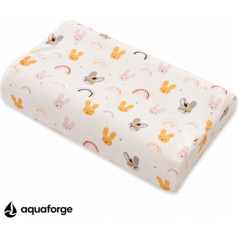 Almofada Cervical Ergonómica Espuma Viscoelástica Respirável 40 x 25 x 7 cm (1/5)