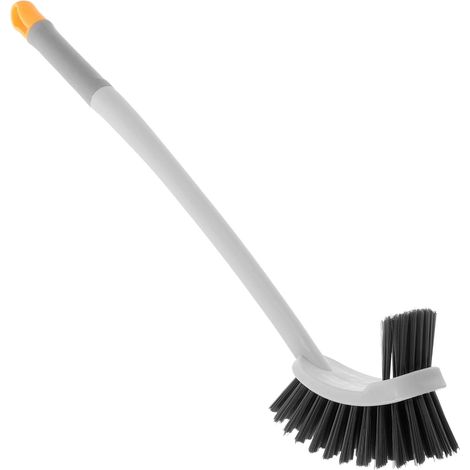 Toilet Brush with Long Soft Bristle Handle Plastic Effective