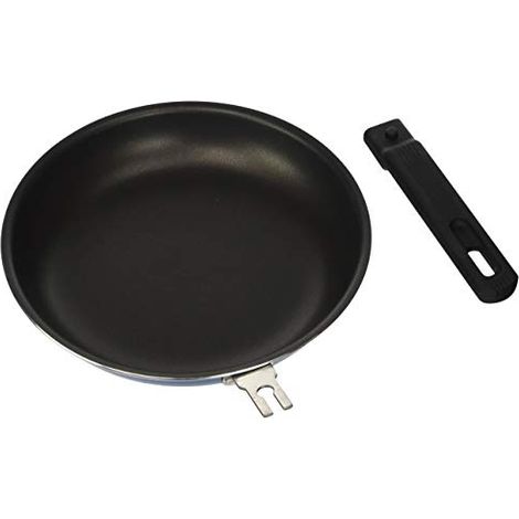 BRUNNER 0806041N Padella In Alluminio con Manico Rimovibile Skipper, 22 cm (1/4)
