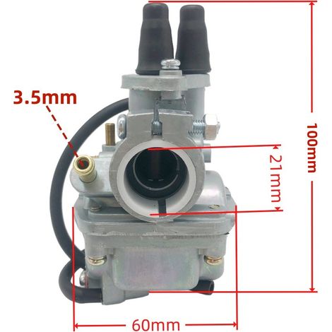 Carburateur PY80 PW 80 Y Zinger 1983-2006 404-003 Accessoires de carburant Yamaha, ensemble de corps de papillon à haute efficacité d'atomisation, atomisation uniforme du carburant.