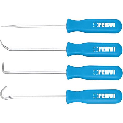 Set mit 4 Haken zum Entfernen von Gold Fervi 0471