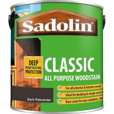 Sadolin Classic Wood Protection Dark Palisander 2.5 litre SAD5028476
