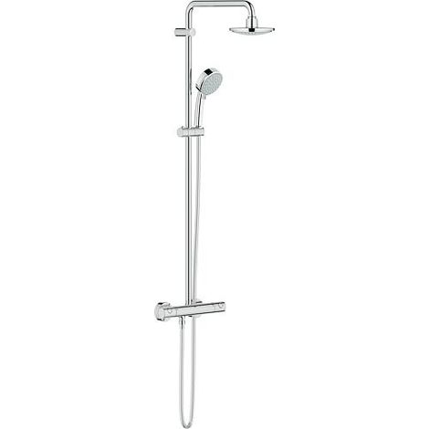 Colonne de douche Tempesta Cosmopolitan 160, pomme de tête Ø160 mm et douchette 2 jets -  Grohe