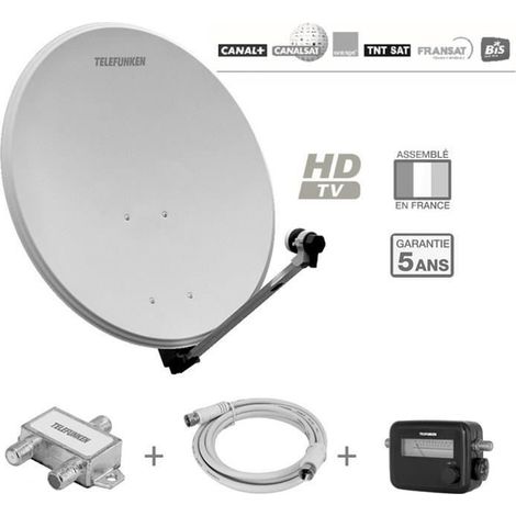 TELEFUNKEN T-S601TV Antenne extérieure pack réception Sat 1 TV