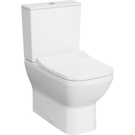 VITRA 7086B003-0585 WC à cuvette profonde sur pied Kombi Integra Square