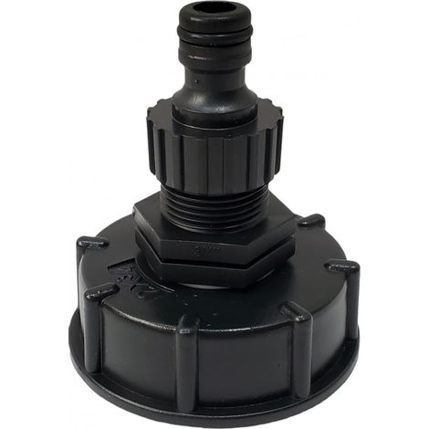 Conector / Tapón S60x6 + Mamelón + Conector Rápido y Juntas