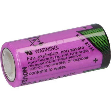 Tadiran Lithium 3,6V Batterie SL 761/S 2/3AA - Zelle (1/5)