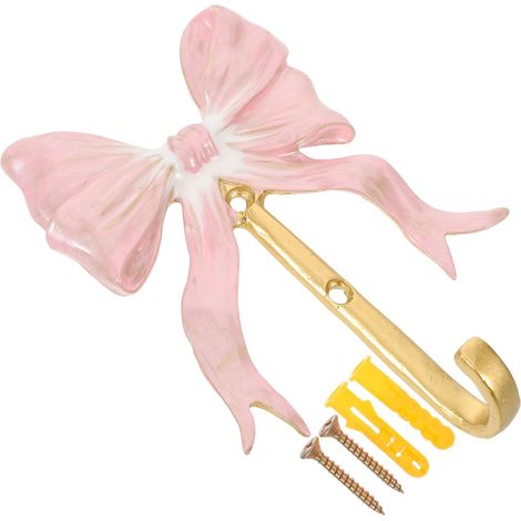 Knot Wall Hook Vintage Metal Decorative Small Bow Towel Hook (1/5)
