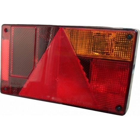 Fanale posteriore alogeno sinistro 5 funzioni 235x135mm (1/3)