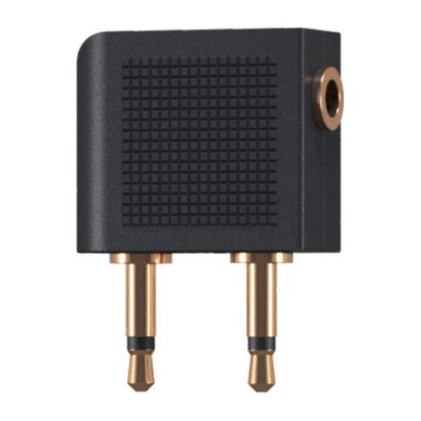 Adaptador de audio oehlbach i-jack ad-flight conector metal dorado