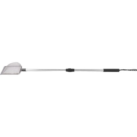 Pelle à litière extensible pour chat, manche long, en acier inoxydable, pour poulailler. (1/5)
