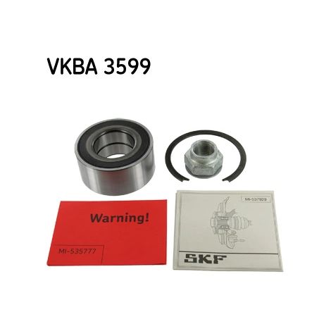 Kit de roulements de roue SKF VKBA 3599 ALFA ROMEO 3 28 012 46836200 50700495