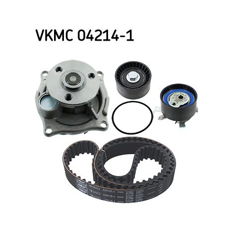 Pompe à eau + kit de courroie crantée SKF VKMC 04214-1 FORD 1000159 1037660
