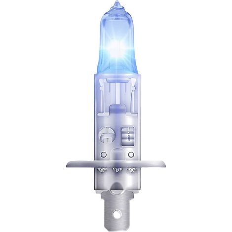 Osram – Ampoule halogène H1 55W 12V 5000K – 64150CBN – Couleur blanc froid – Lumière blanche éclatante pour feux en verre clair - W432302 (1/3)