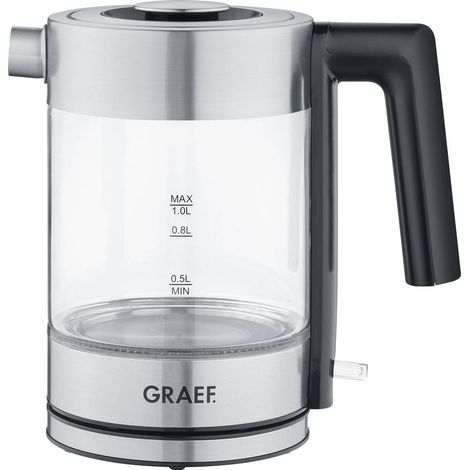 Graef WK300 Bouilloire acier inoxydable Contenance: 1 l (1/4)