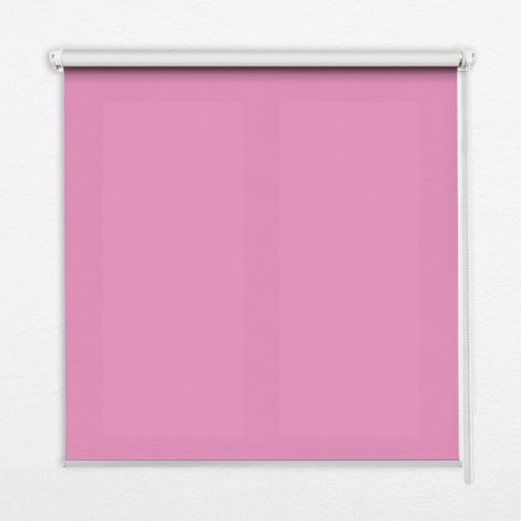 Tenda a Rullo Interna per Finestra - Tenda Filtrante Luce - Tenda Privacy - Tenda Decorativa Rettangolare - Rullo per Interni - (130 cm x 140 cm) - Rosa (1/5)