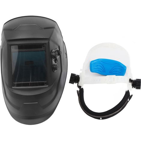 Casque de soudage automatique LCD à grand écran, réglable PP, protection intégrale, écran large pour soudure (1/5)
