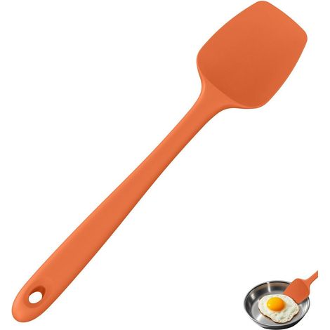 Silikon Löffelspatel 36cm, Hitzebeständig bis 315°C, Orange