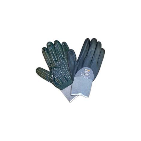 GUANTI DA LAVORO BLACK DOT AIRFLEX- - tg.7 - 12 pezzi AUSTRALIAN